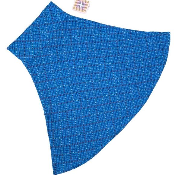 LuLaRoe Azure Skirt Size Small Turquoise - Picture 4 of 8